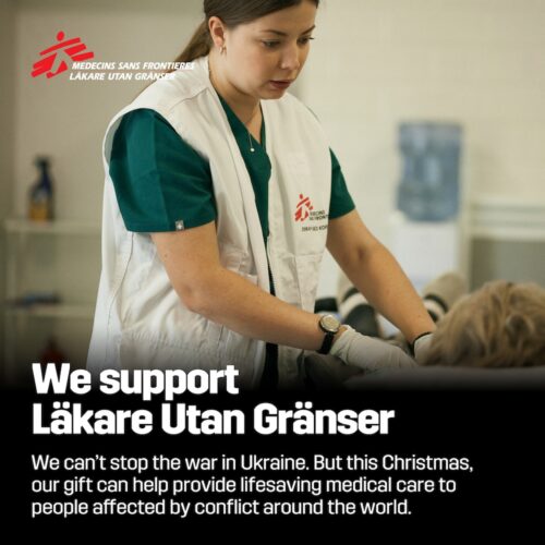 Läkare utan gränser - Hemsida